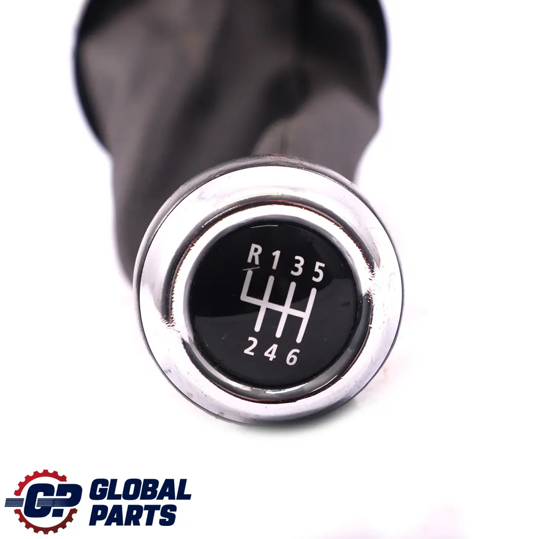 6-Speed Gear Shift Knob Gaiter Black Red Thread to Mini Cooper R55 R56 R57 R58 with Part number 7611626 Mini Cooper R55 R56 R57 R58 6-Speed Gear Shift Knob Gaiter Black Red Thread - SKU 7611626 - Part number 7611626