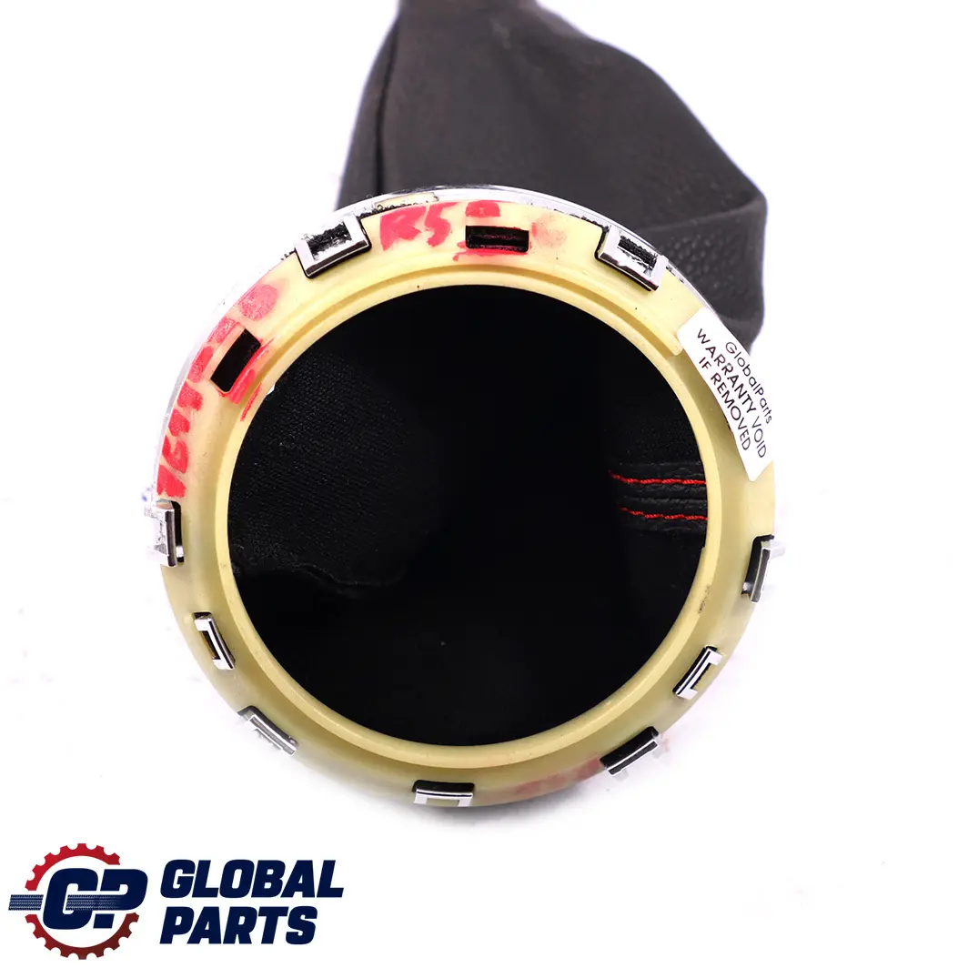 6-Velocidad Pomo De La palanca De cambios Negro Rojo Rosca para Mini R55 R56 R57 R58 con número de pieza 7611626 Mini R55 R56 R57 R58 6-Velocidad Pomo De La palanca De cambios Negro Rojo Rosca - SKU 7611626 - Número de pieza 7611626