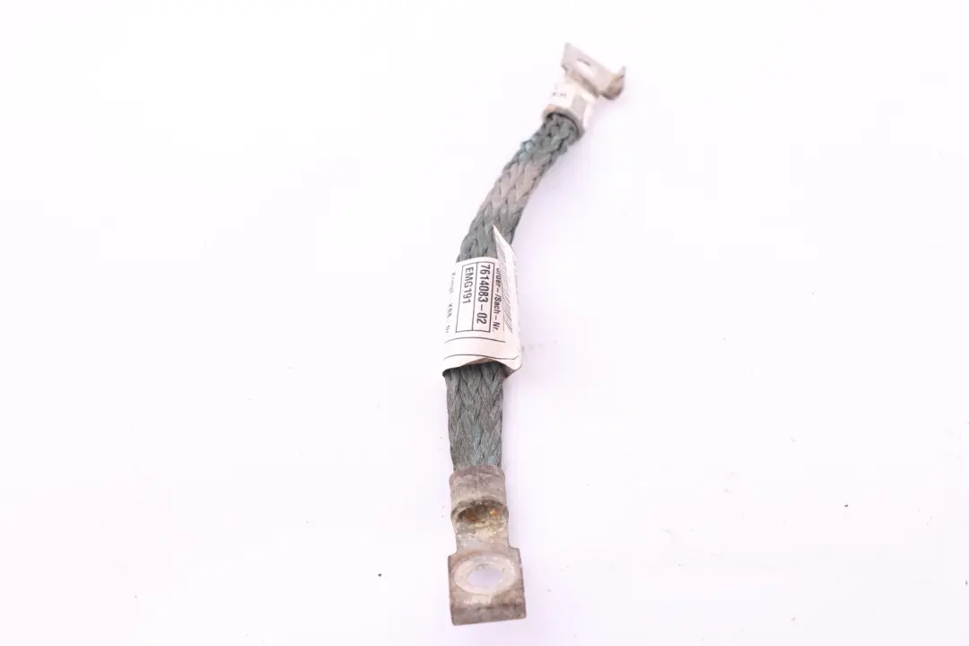 Earth Ground Cable Battery Wiring to BMW F20 F21 F22 F30 F31 F32 LCI with Part number 7614083 BMW F20 F21 F22 F30 F31 F32 LCI Earth Ground Cable Battery Wiring - SKU 7614083 - Part number 7614083
