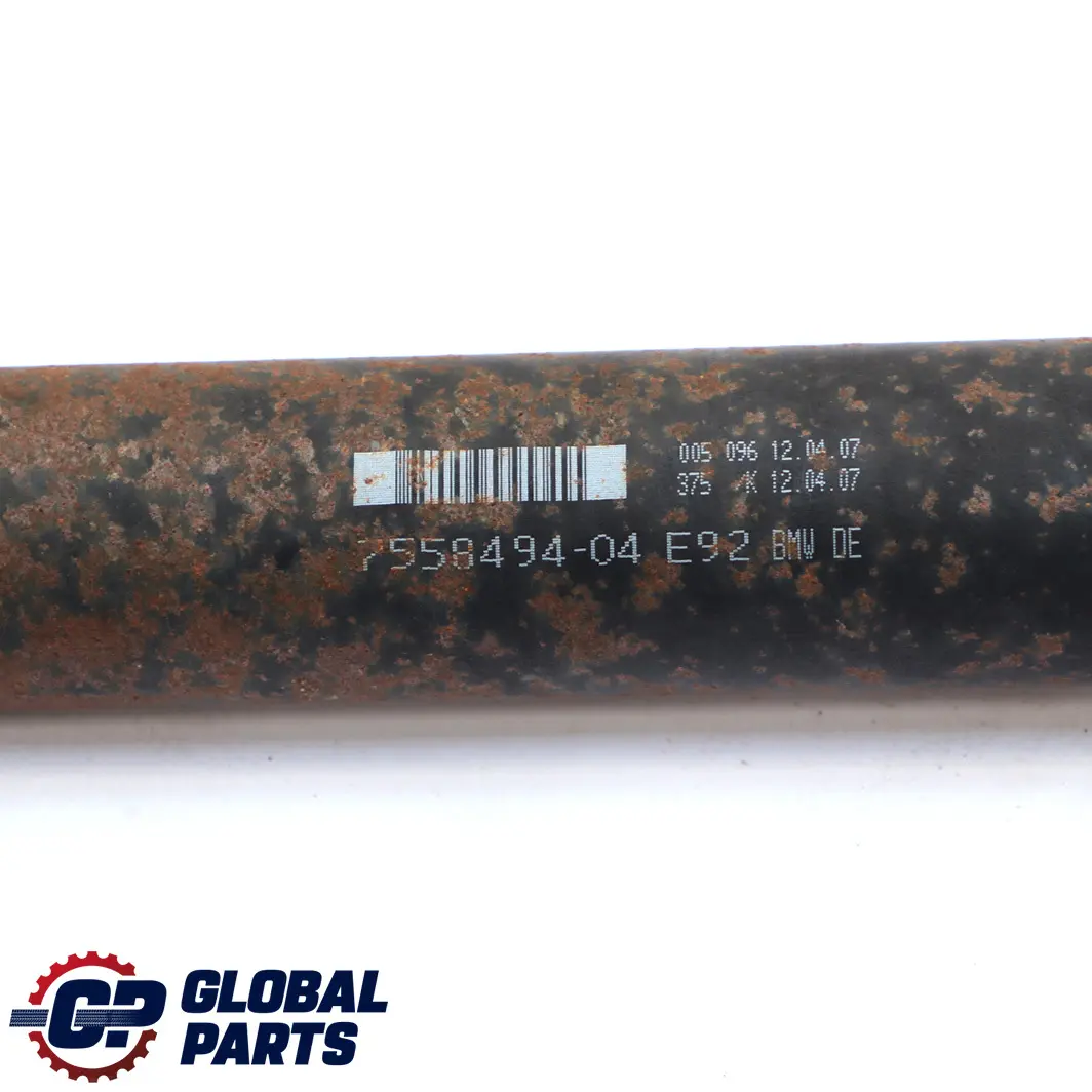 BMW 3 Series E90 E91 E92 335i N54 Manual Drive Shaft Propshaft 7558494 - SKU 7614384 - Part number 7614384