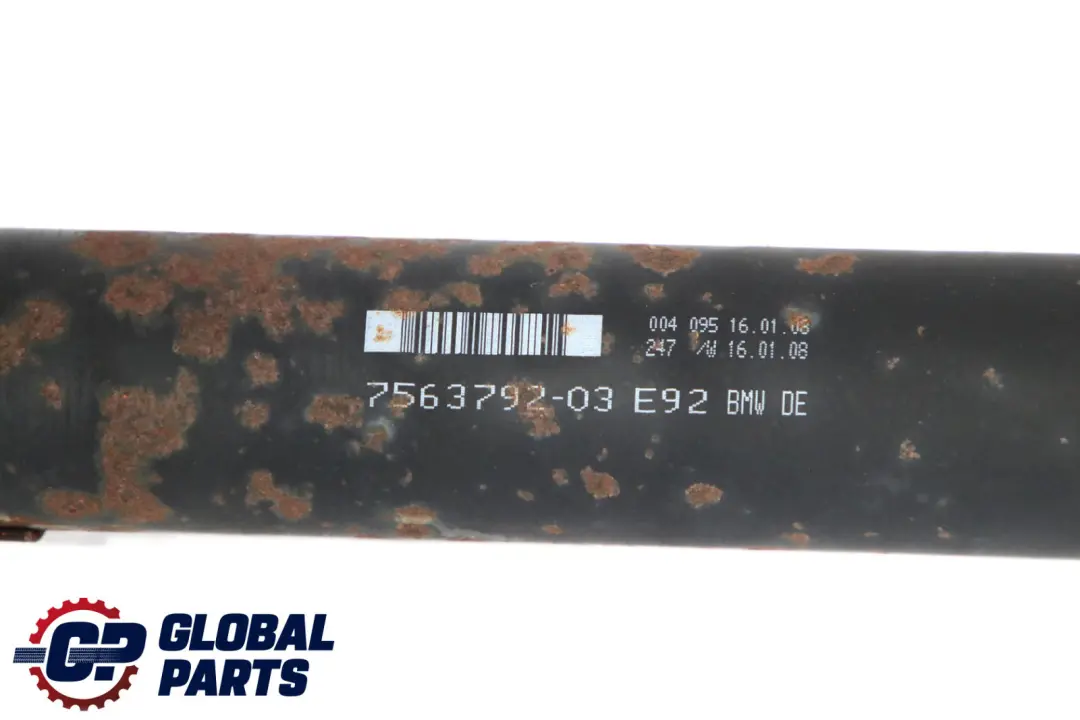 BMW 3 Series E90 E91 E92 335d M57N2 Automatic Drive Shaft Propshaft - SKU 7614392 - Part number 7563792