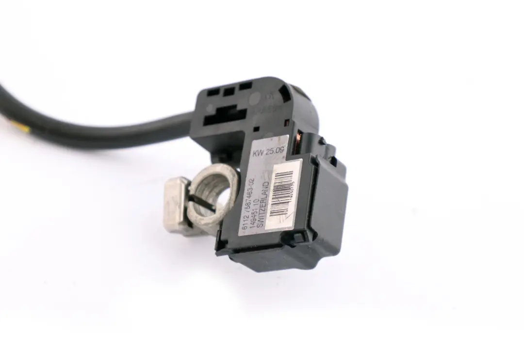 Cable Batería Negativo Sistema Frenado IBS para BMW Z4 E82 E88 E89 con número de pieza 7616199 BMW Z4 E82 E88 E89 Cable Batería Negativo Sistema Frenado IBS - SKU 7616199 - Número de pieza 7616199