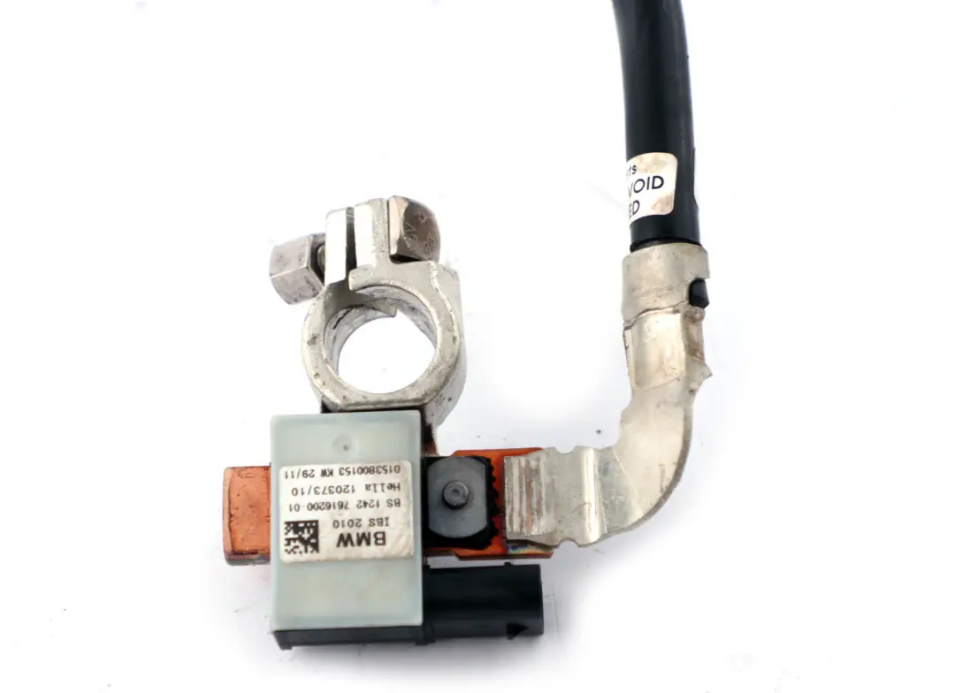  Battery Cable BMW E90 E91 E92 E93 Wiring Negative Minus Pole IBS - SKU 7616200 - Part number 6948336
