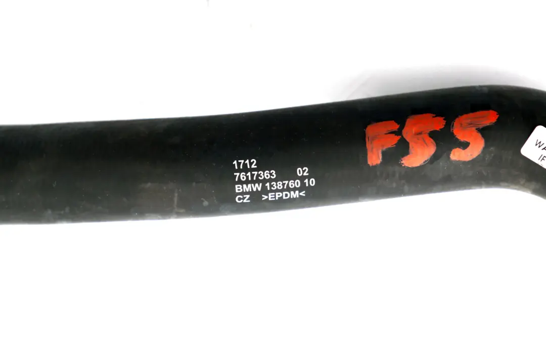 Tubo Flessibile Acqua Radiatore Motore per Mini Cooper F55 F56 F57 F60 con numero di parte 7617363 Mini Cooper F55 F56 F57 F60 Tubo Flessibile Acqua Radiatore Motore - SKU 7617363 - Numero di parte 7617363