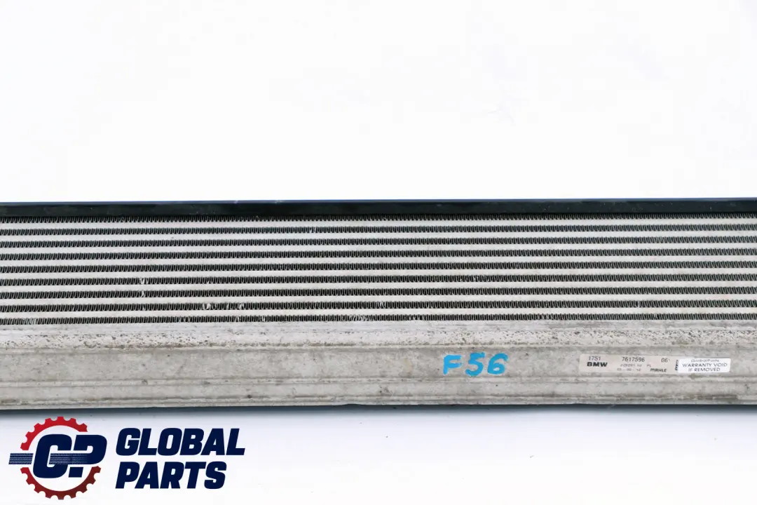 Radiador Enfriador De Aire De Carga Intercooler para Mini F55 F56 con número de pieza 7617596 Mini F55 F56 Radiador Enfriador De Aire De Carga Intercooler - SKU 7617596 - Número de pieza 7617596