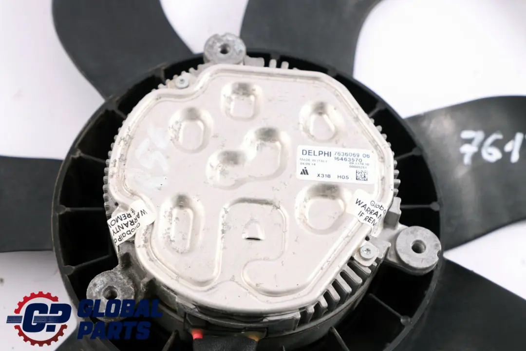 Ventilador del motor Carcasa motor del radiador para Mini Cooper S D F55 F56 con número de pieza 7617608 Mini Cooper S D F55 F56 Ventilador del motor Carcasa motor del radiador - SKU 7617608-1 - Número de pieza 7617608