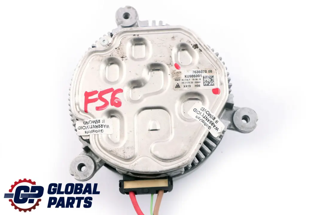 Moteur ventilateur radiateur 400W Mini Cooper F54 F55 F56 F60 - SKU 7617609-1 - Numéro de pièce 7636070