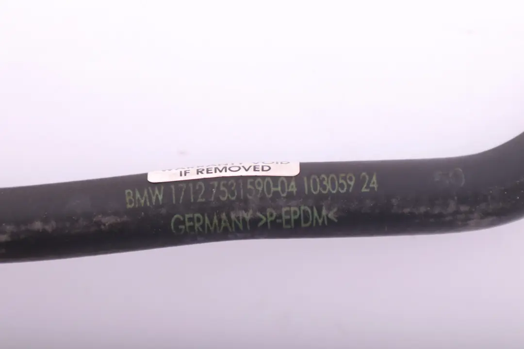 BMW E81 E87 E90 E92 Przewód Wąż Rura Wody Benzyna - SKU 7618510 - Numer Części 7618510