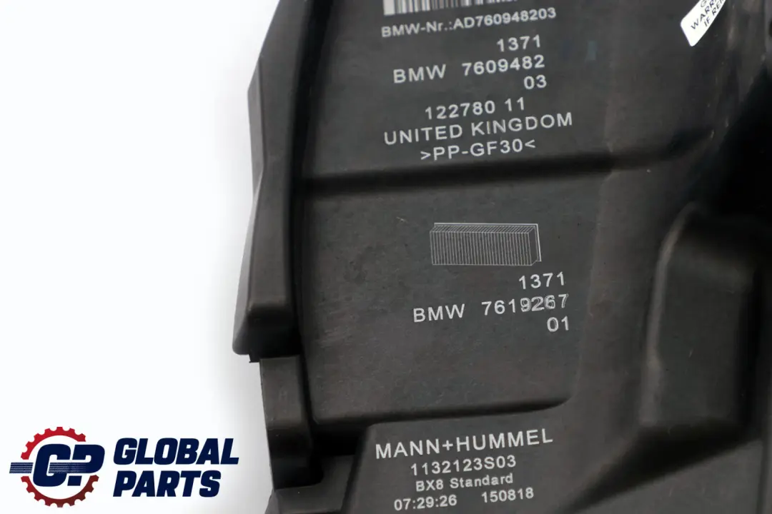 Luftfiltereinsatz Schalldämpfer Luft Kanal für MINI Cooper One F55 F56 F60 mit Teilenummer 7619267 MINI Cooper One F55 F56 F60 Luftfiltereinsatz Schalldämpfer Luft Kanal - SKU 7619267 - Teilenummer 7619267