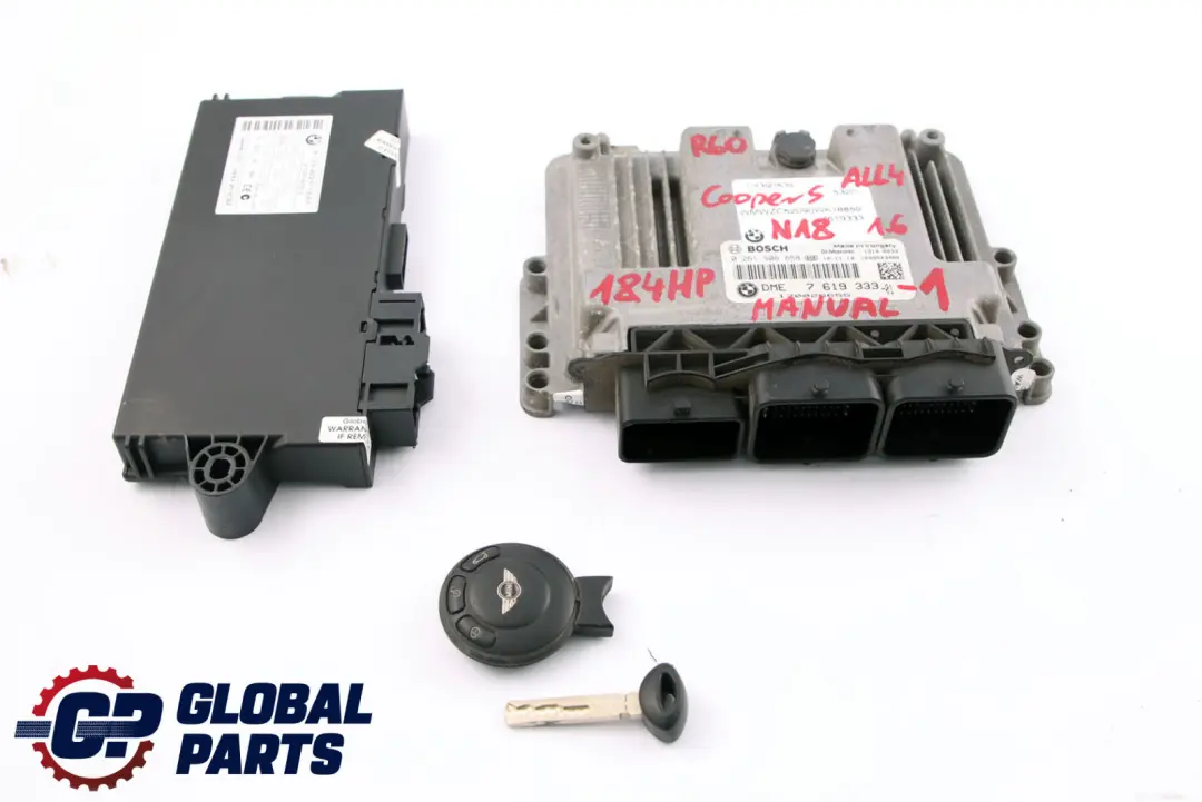 184PS Steuergerät DME CAS3 Schlüsse für Mini Cooper S R55 R56 LCI N18 1.6 mit Teilenummer 7619333 Mini Cooper S R55 R56 LCI N18 1.6 184PS Steuergerät DME CAS3 Schlüsse - SKU 7619333-1 - Teilenummer 7619333