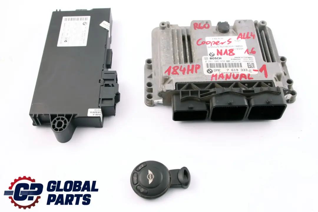 184PS Steuergerät DME CAS3 Schlüsse für Mini Cooper S R55 R56 LCI N18 1.6 mit Teilenummer 7619333 Mini Cooper S R55 R56 LCI N18 1.6 184PS Steuergerät DME CAS3 Schlüsse - SKU 7619333-1 - Teilenummer 7619333