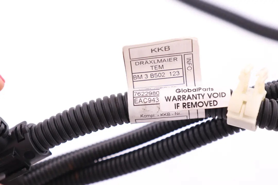 Cablaggio BMW F20 F21 F30 Sistema Sensore Motore Modulo 2 per con numero di parte 7622980 Cablaggio BMW F20 F21 F30 Sistema Sensore Motore Modulo 2 - SKU 7622980 - Numero di parte 7622980