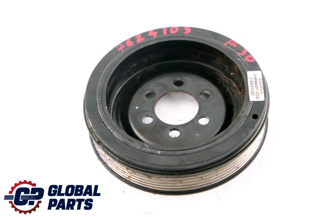BMW F10 F20 F21 N20 Gasolina Amortiguador Vibraciones Cigüeñal Polea - SKU 7624103 - Número de pieza 7624103