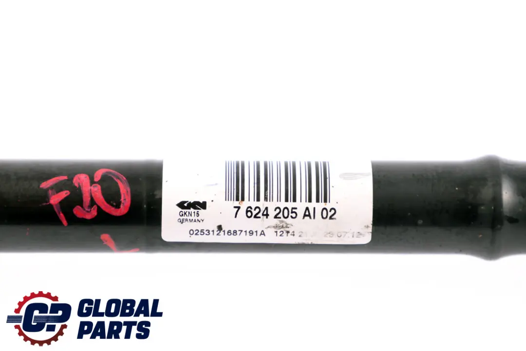 Output Drive Shaft Left N/S Driveshaft to BMW 1 3 Series F20 F21 F30 F31 with Part number 7624205 BMW 1 3 Series F20 F21 F30 F31 Output Drive Shaft Left N/S Driveshaft - SKU 7624205 - Part number 7624205