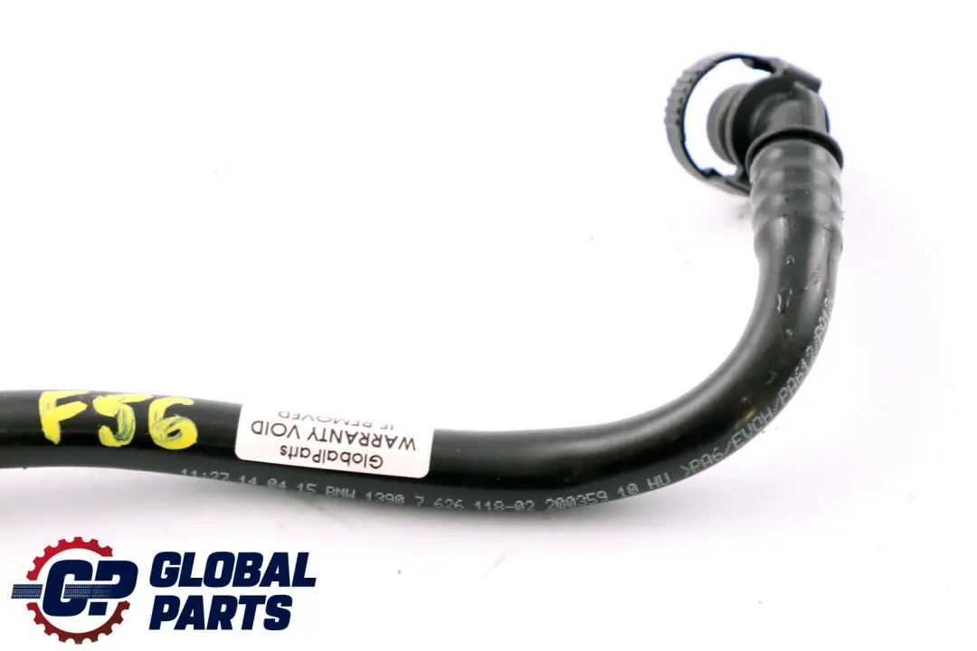 Mini Cooper One F55 F56 Fuel Tank Breather Valve Pipe Hose Line - SKU 7626118 - Part number 7626118