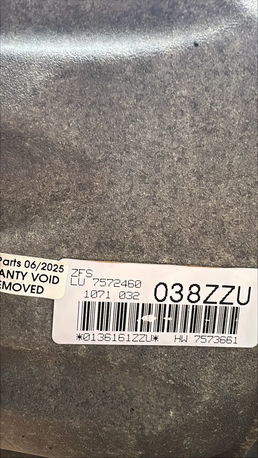 BMW E81 E87 E90 E91 LCI 116i 118i 318i N43 Automatic Gearbox WARRANTY GA6HP19Z - SKU 7630955 - Part number 7576181