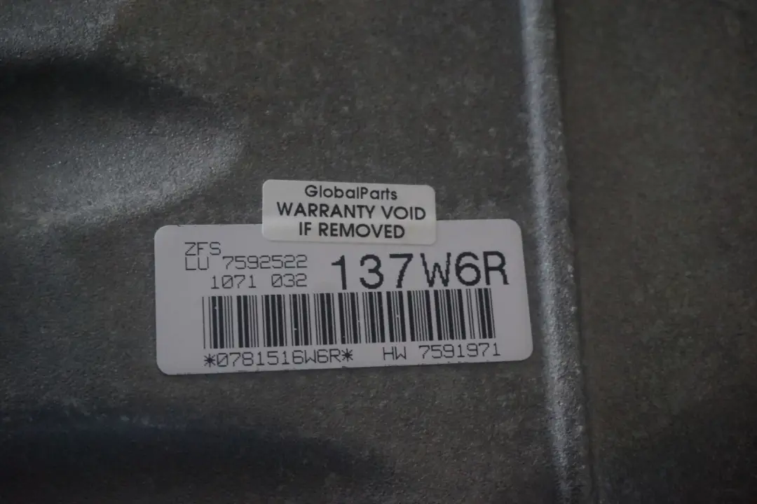 BMW E81 E87 LCI E90 E91 Benzin 120i 320i N43 Automatikgetriebe GA6HP19Z GARANTIE - SKU 7630997 - Teilenummer 7630997