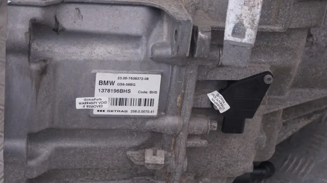 Mini One F55 F56 F57 Benzin B38 Schaltgetriebe BHS GS6-58BG GARANTIE - SKU 7638372 - Teilenummer 7638372