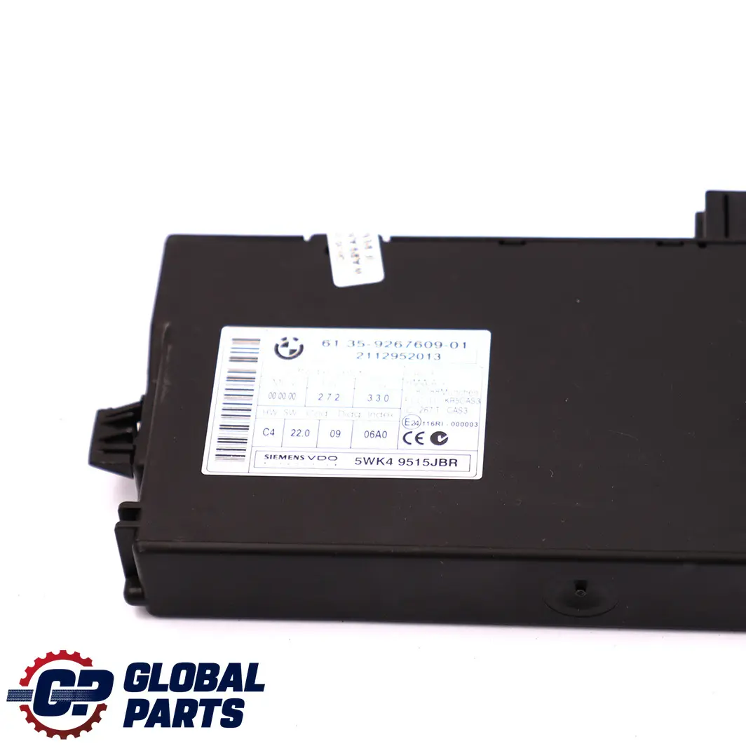 Mini Cooper S R56 LCI N18 1.6 Engine Control Unit ECU Kit DME CAS 3 Key - SKU 7639049-1 - Part number 7639049
