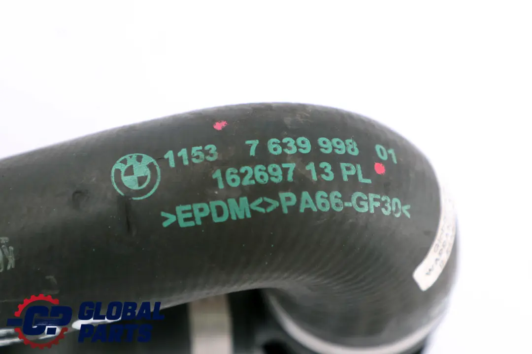 Cooling Radiator Coolant Water Hose to BMW F10 F20 F30 Engine with Part number 7639998 BMW F10 F20 F30 Engine Cooling Radiator Coolant Water Hose - SKU 7639998 - Part number 7639998