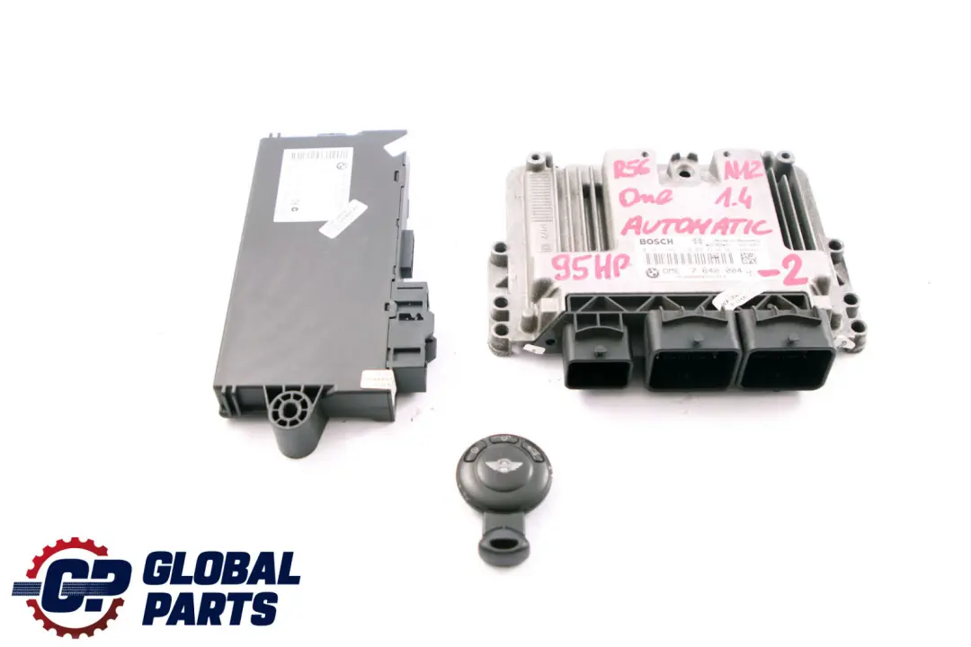 Mini One R55 R56 Petrol N12 1.4 ECU Kit DME CAS3 + Key Automatic - SKU 7640004-2 - Part number 7640004
