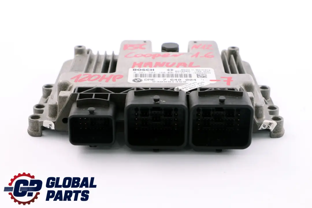 BMW Mini Cooper R55 R56 N12 1.6 120PS Steuergerät DME CAS3 Schlüssel - SKU 7640004-7 - Teilenummer 7640004