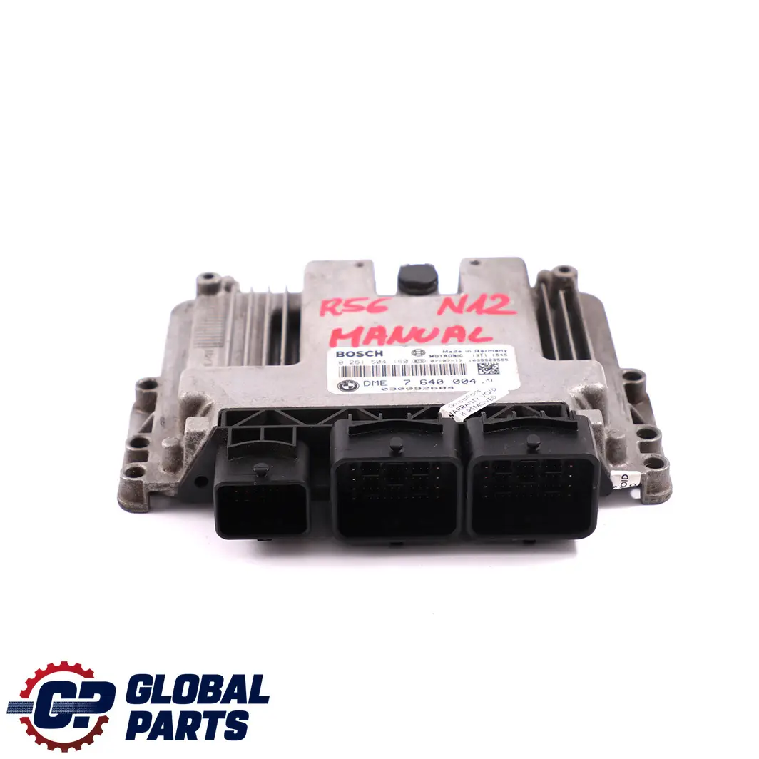 Control Unit DME ECU Manual to Mini Cooper One R55 R56 Petrol N12 Engine with Part number 7640004 Mini Cooper One R55 R56 Petrol N12 Engine Control Unit DME ECU Manual - SKU 7640004 - Part number 7640004
