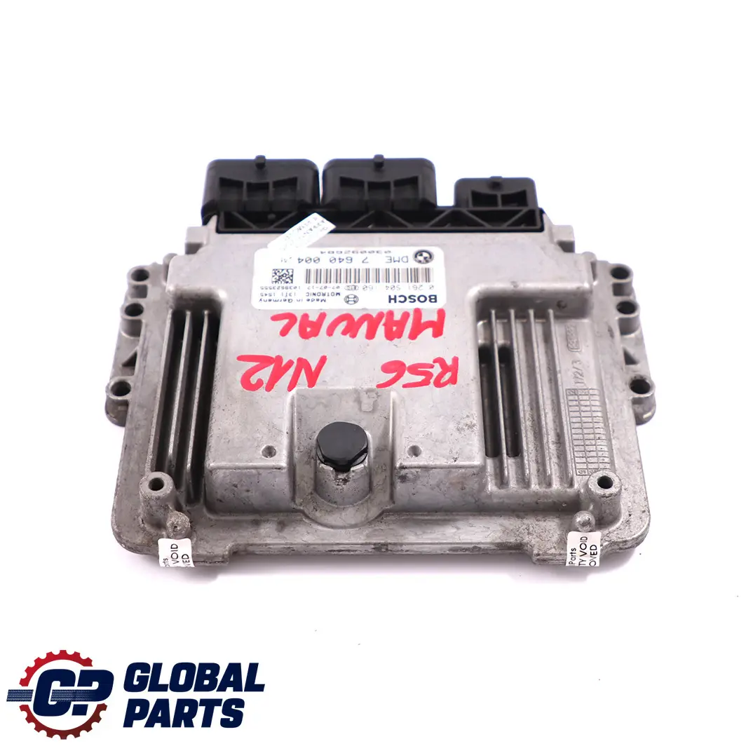 Mini Cooper One R55 R56 Petrol N12 Engine Control Unit DME ECU Manual - SKU 7640004 - Part number 7640004