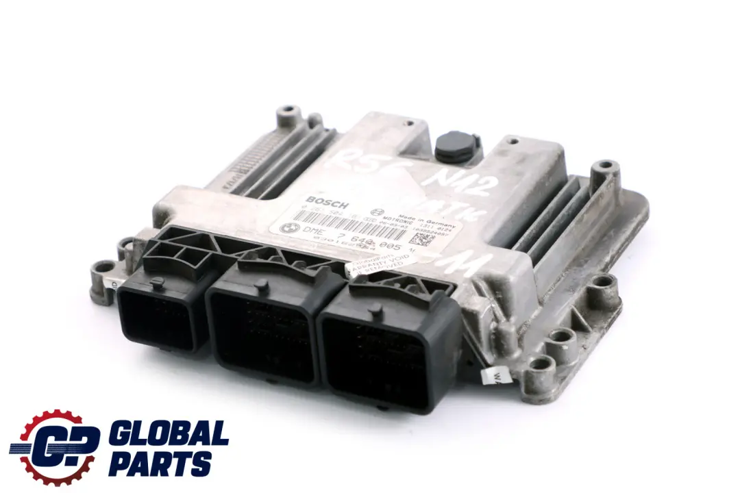 DME Benzin Steuergerät DME Automatik für BMW Mini Cooper R55 R56 R57 N12 mit Teilenummer 7640005 BMW Mini Cooper R55 R56 R57 N12 DME Benzin Steuergerät DME Automatik - SKU 7640005-11 - Teilenummer 7640005