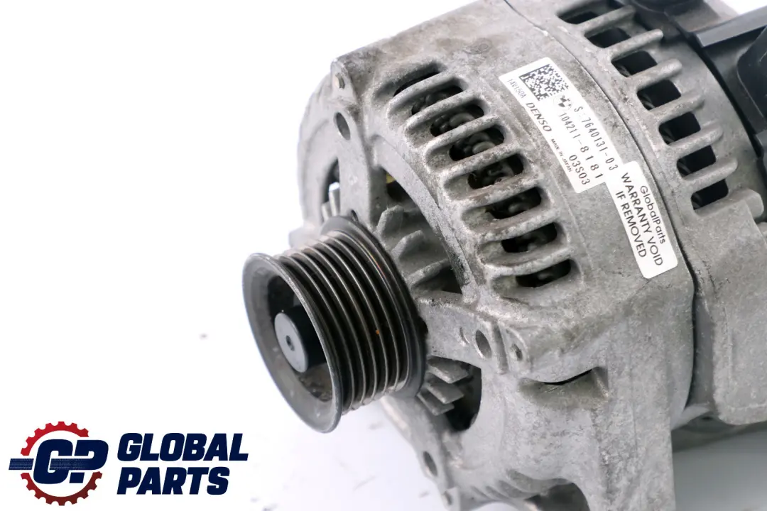 Alternatore Generatore DENSO 150A per BMW F20 LCI F30 F56 con numero di parte 7640132 BMW F20 LCI F30 F56 Alternatore Generatore DENSO 150A - SKU 7640132 - Numero di parte 7640132