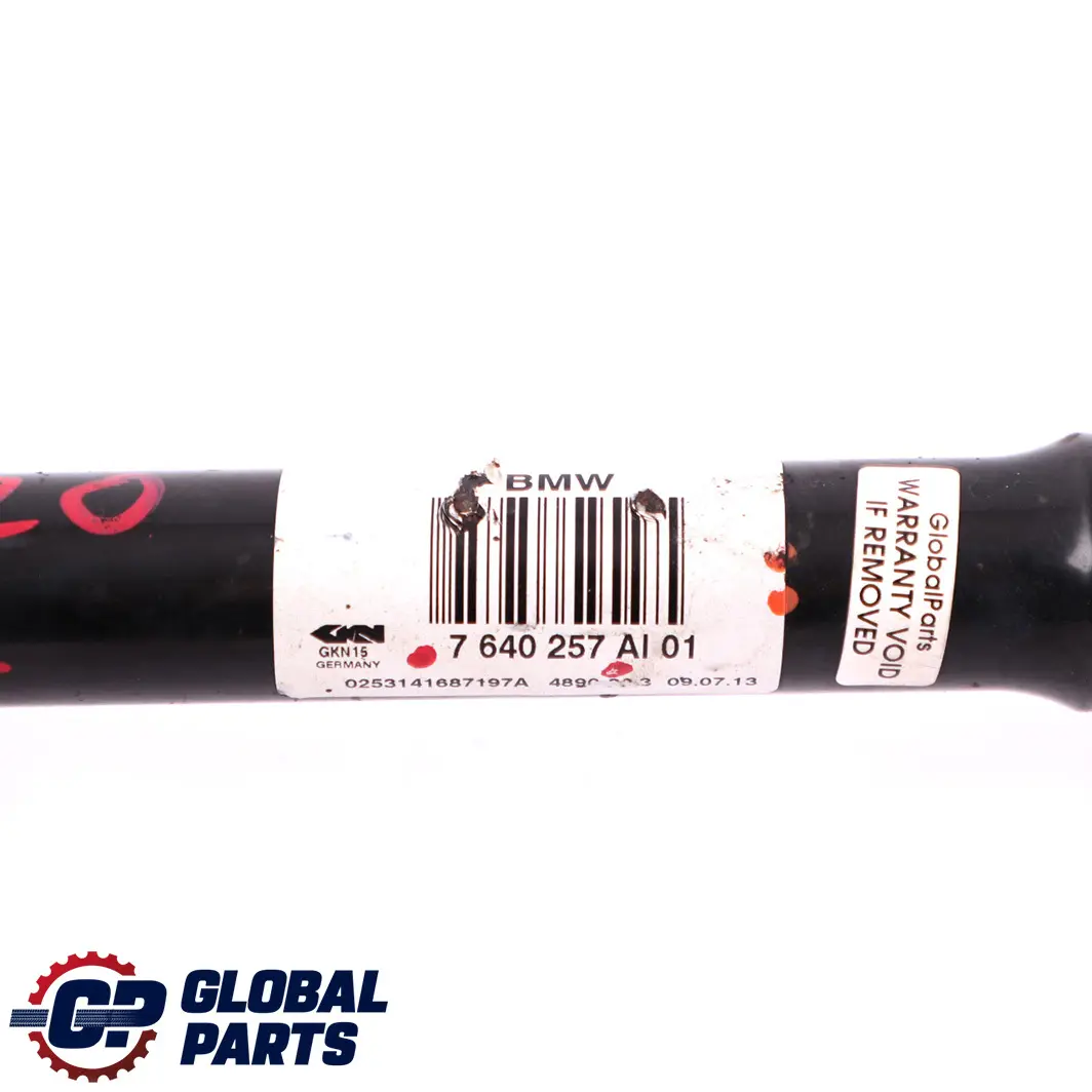 Abtriebswelle Links für BMW F20 F21 F30 125d 325d mit Teilenummer 7640257 BMW F20 F21 F30 125d 325d Abtriebswelle Links - SKU 7640257 - Teilenummer 7640257