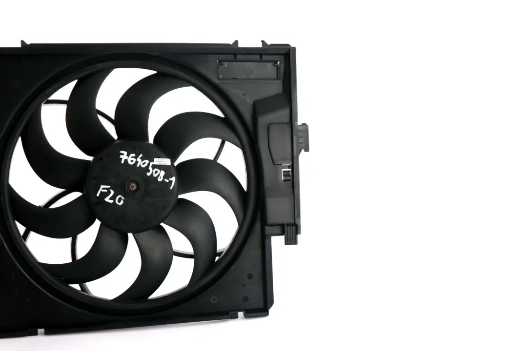 Motor Radiador Ventilador para BMW F20 F21 F30 F31 F32 F33 con número de pieza 7640508 BMW F20 F21 F30 F31 F32 F33 Motor Radiador Ventilador - SKU 7640508-1 - Número de pieza 7640508