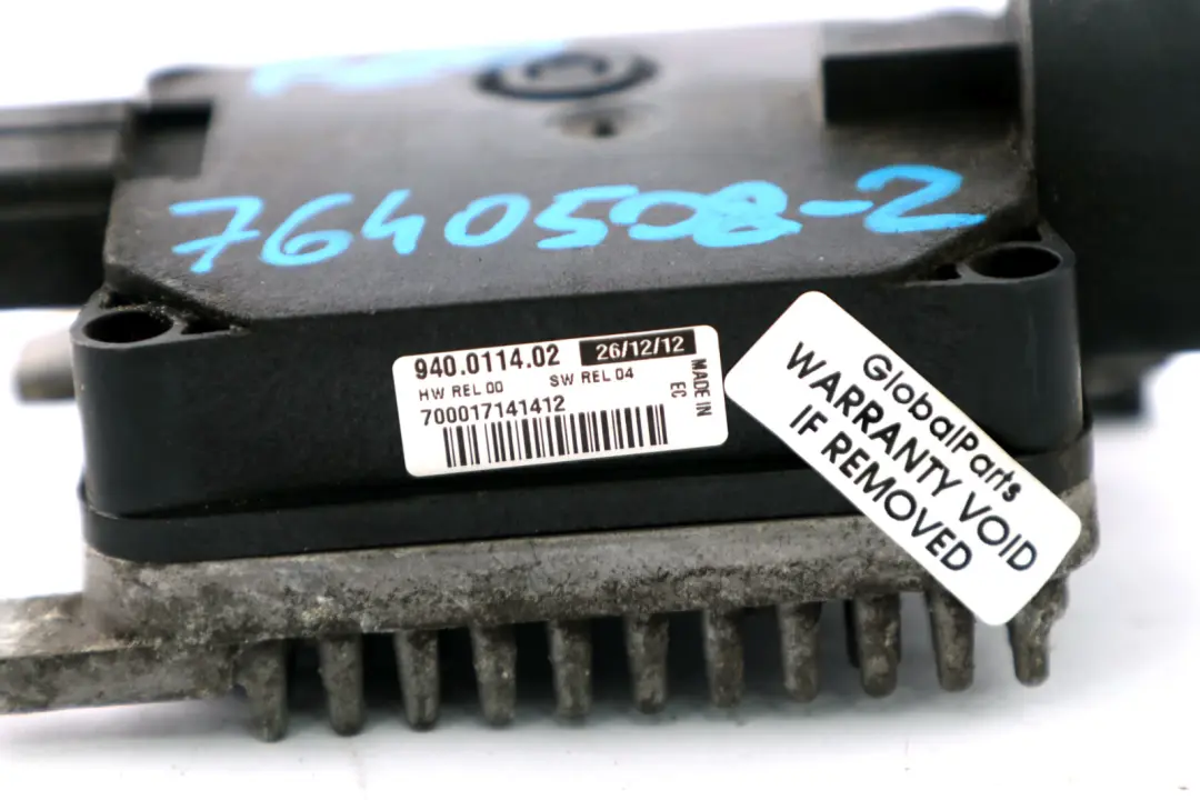Unidad De Control del Ventilador del Radiador para BMW 1 3 F20 F21 F30 F31 F32 F33 con número de pieza 7640508 BMW 1 3 F20 F21 F30 F31 F32 F33 Unidad De Control del Ventilador del Radiador - SKU 7640508-2 - Número de pieza 7640508