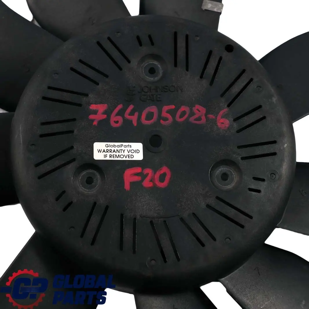 BMW 1 2 3 Series F20 F21 F22 F30 F31 Engine Cooling Radiator Fan - SKU 7640508-6 - Part number 7640508