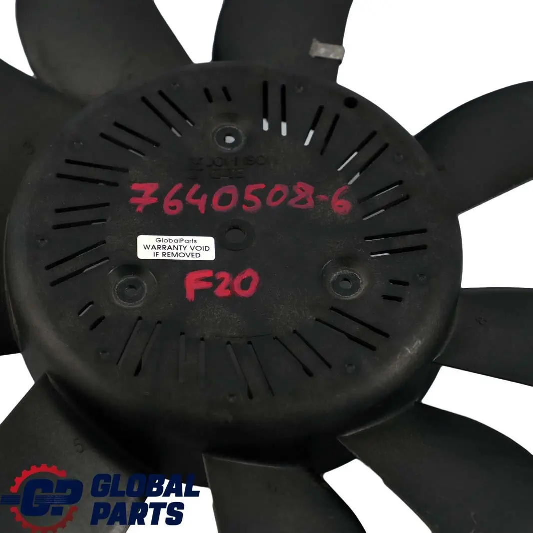 BMW 1 2 3 Series F20 F21 F22 F30 F31 Engine Cooling Radiator Fan - SKU 7640508-6 - Part number 7640508