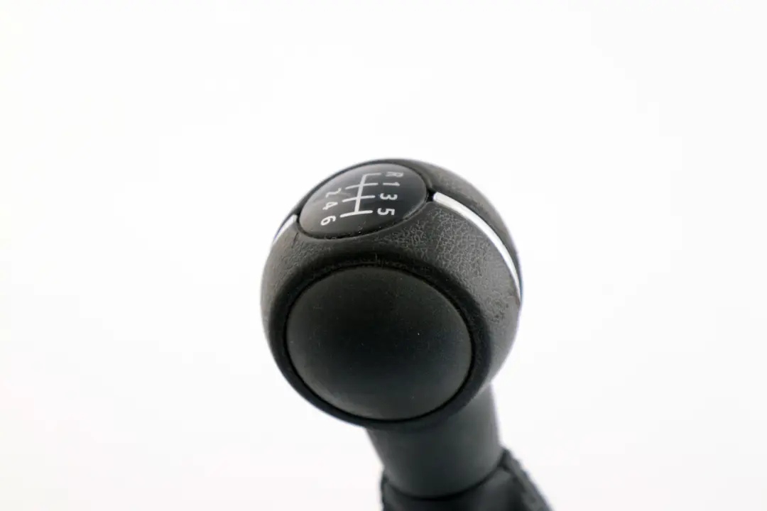 Mini Cooper F55 F56 F57 F60 Gear Knob Lever Handle 6-Speed Leather - SKU 7641997 - Part number 7641997
