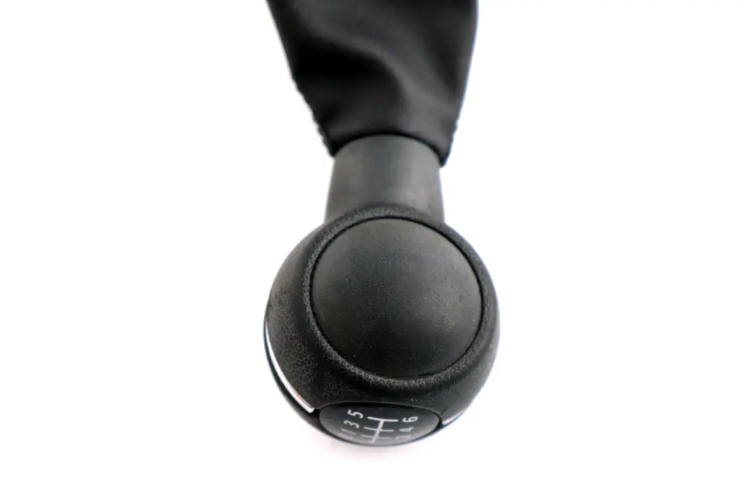 Mini Cooper F55 F56 F57 F60 Gear Knob Lever Handle 6-Speed Leather - SKU 7641997 - Part number 7641997