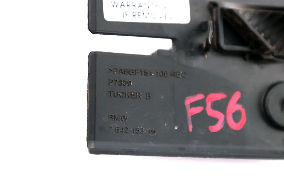 *Mini Cooper One F55 F56 F57 Kabelbaum Kabelführung Halter Montieren für mit Teilenummer 7642153 *Mini Cooper One F55 F56 F57 Kabelbaum Kabelführung Halter Montieren - SKU 7642153 - Teilenummer 7642153