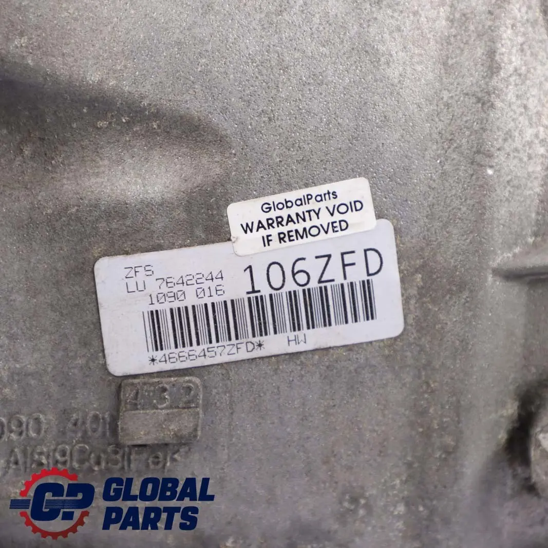 N47N Automatic Auto Gearbox GA8HP45Z 7640096 WARRANTY BMW F30 320d - SKU 7642244 - Numéro de pièce 7642244