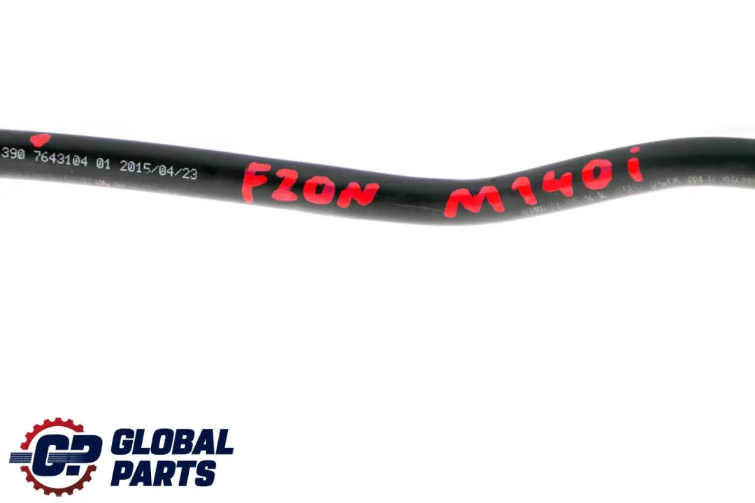 BMW 1 3 Series F20 F21 F30 LCI M140i 340i B58 Fuel Tank Breather Line Pipe Hose - SKU 7643104 - Part number 7643104