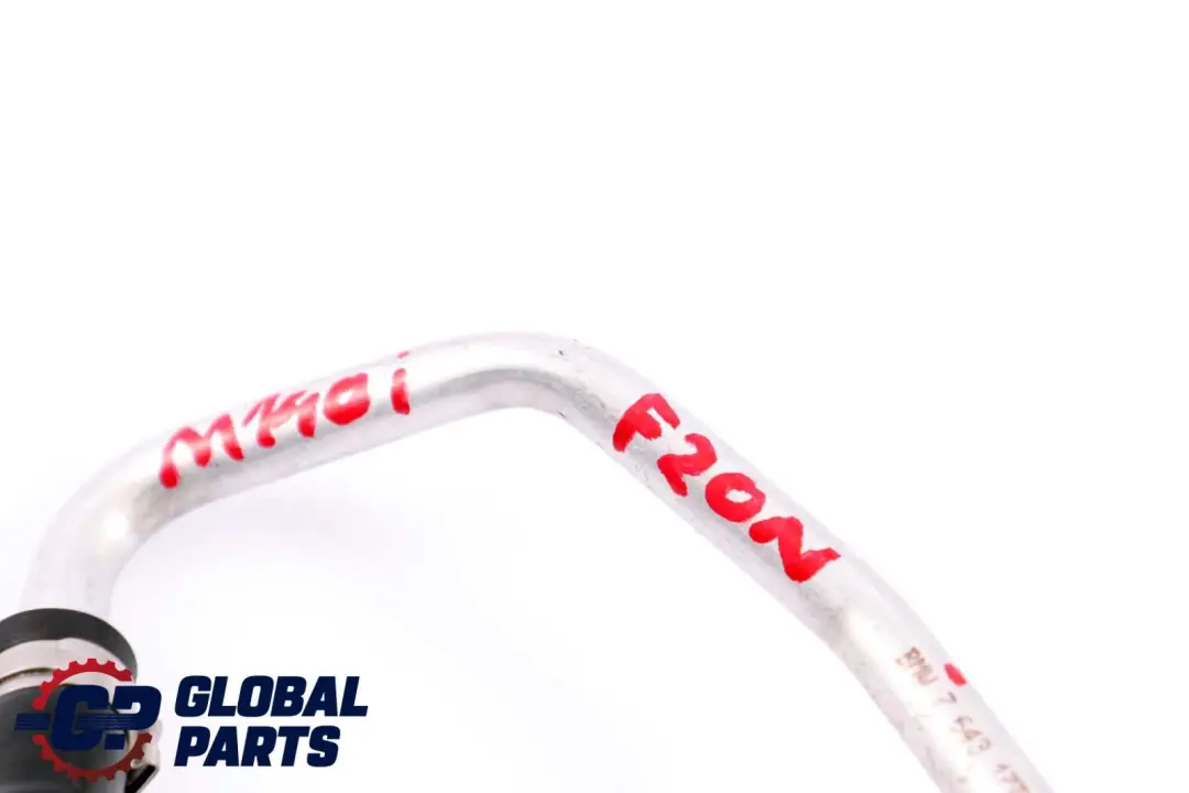 M140I 340I Tubo Manguera Cárter Turbocompresor para BMW F20 F21 F30 LCI con número de pieza 7643177 BMW F20 F21 F30 LCI M140I 340I Tubo Manguera Cárter Turbocompresor - SKU 7643177 - Número de pieza 7643177