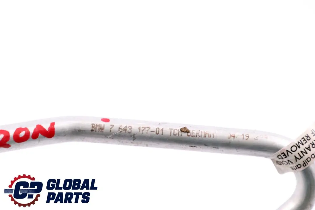 M140i 340i Wąż Przewód Chłodnicy Turbiny BMW F20 F21 F30 LCI - SKU 7643177 - Numer Części 7643177