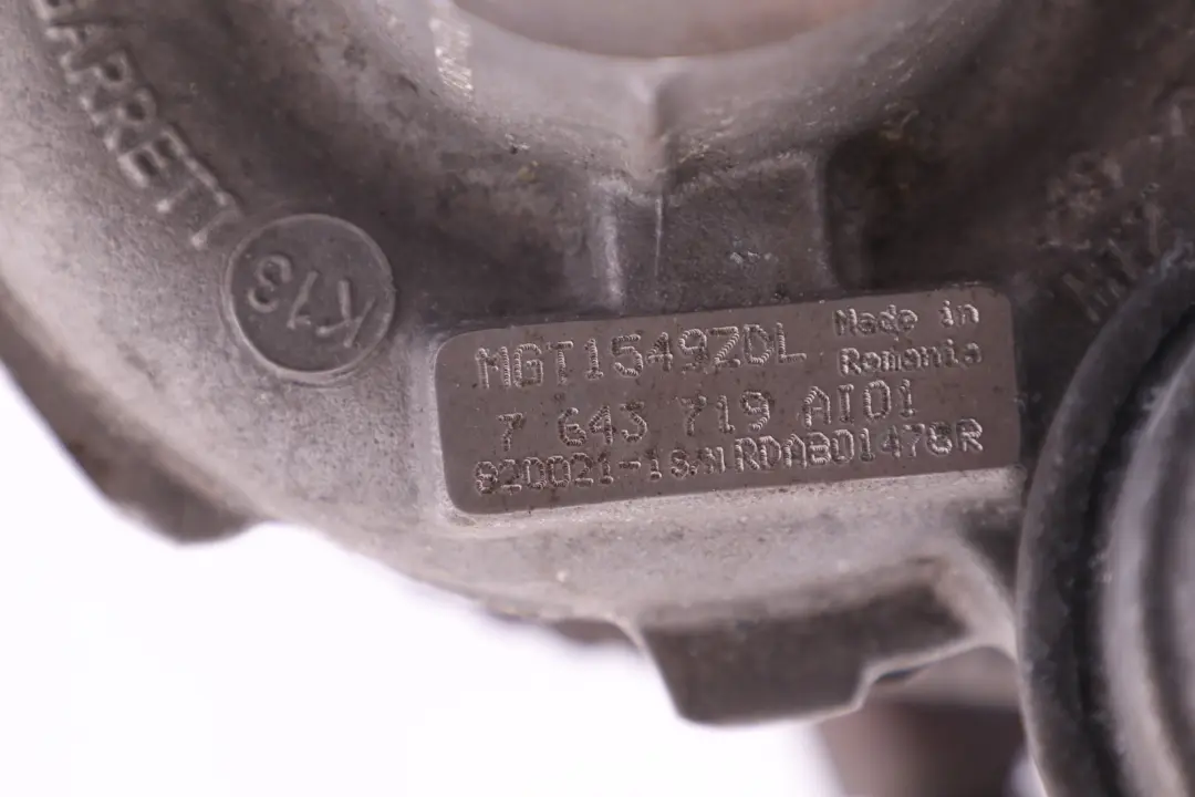 BMW F20 F21 F30 F31 Benzyna N13 Turbosprężarka Turbina Turbo - SKU 7643719 - Numer Części 4601147