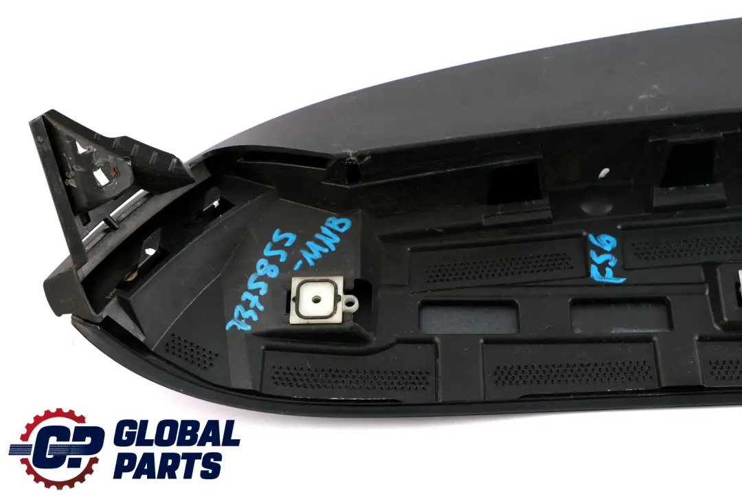 BMW Mini Cooper One F56 Boot Trunk Lid Tailgate Rear Spoiler Midnight Black - SKU 7644302-MNB - Part number 7375855