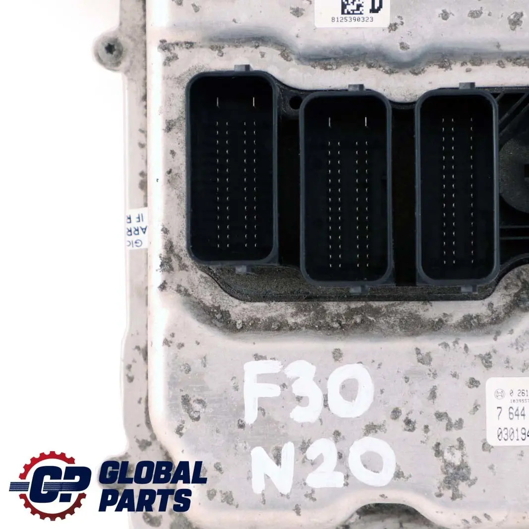 BMW F10 F11 F30 Petrol N20 ECU DME Engine Control Unit Module Manual - SKU 7644747 - Part number 7644747