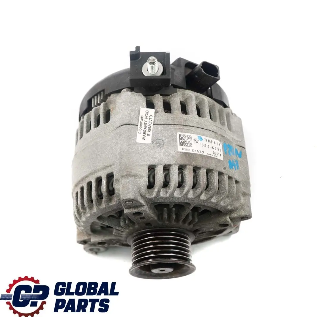 Alternator Generator Denso 210A für BMW 1 3 5 er F10 F20 LCI F30 Diesel mit Teilenummer 7646814 BMW 1 3 5 er F10 F20 LCI F30 Diesel Alternator Generator Denso 210A - SKU 7646814 - Teilenummer 7646814