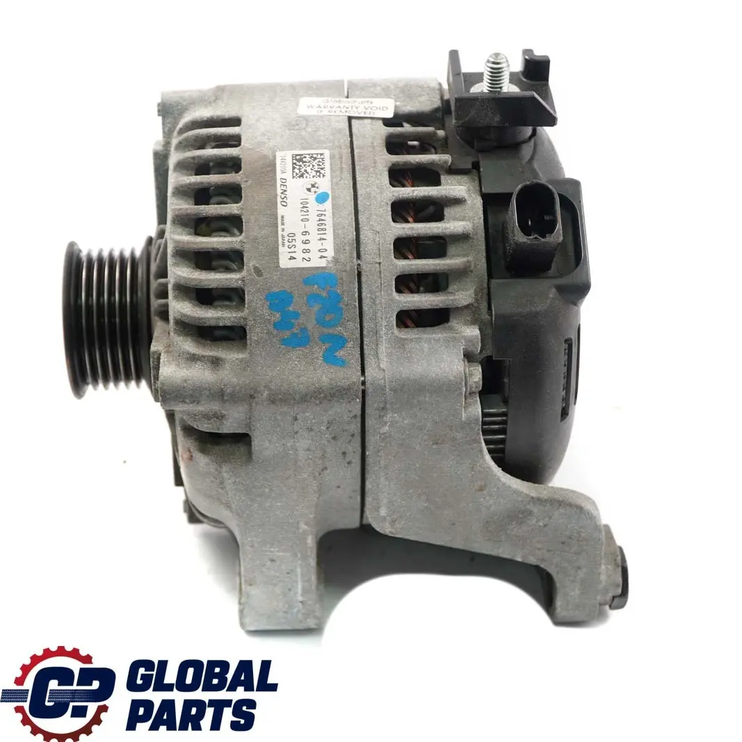 B47 Diesel Alternator Generator Denso 210A to BMW F10 F20 LCI F30 with Part number 7646814 BMW F10 F20 LCI F30 B47 Diesel Alternator Generator Denso 210A - SKU 7646814 - Part number 7646814