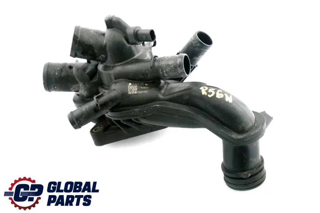 Termostato Raffreddamento Motore Alloggiamento per Mini Cooper R55 R56 LCI con numero di parte 7647751 Mini Cooper R55 R56 LCI Termostato Raffreddamento Motore Alloggiamento - SKU 7647751 - Numero di parte 7647751