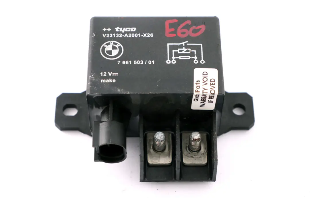 Battery Cable Relay BMW E60 E64 E82 E90 Electrical Unit  - SKU 7661503 - Part number 7661503