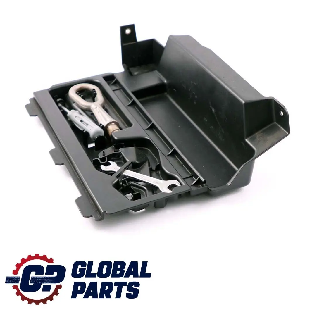 BMW 3 Series E91 Support Warning Triangle Trunk Trim Cover Tool Box Towing Hitch - SKU 77141859 - Part number 7141859